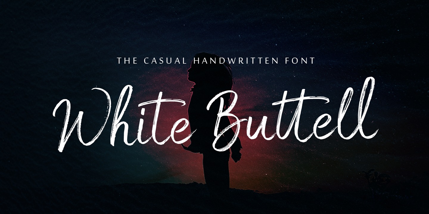 Font White Buttell